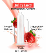features of strawberry flavoured condom