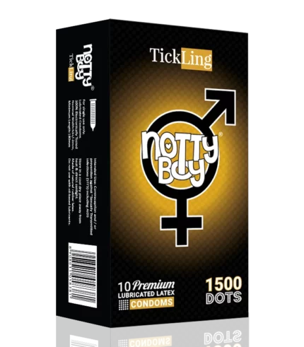 Extra dotted condom