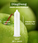 features of green apple flavour condom