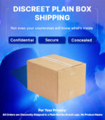 Disreet shipping box with Extra Lubricated Condoms