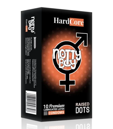 Hardcore Raised Dots extra dotted condoms