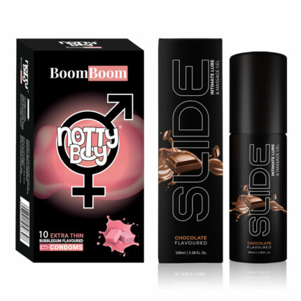 Notty Boy SLIDE Water Based Personal Lubricant and Intimate Massage Gel