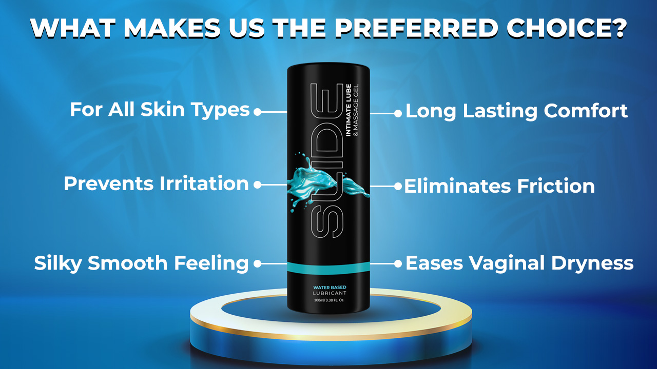 Choose NottyBoy Waterbased lubricant 